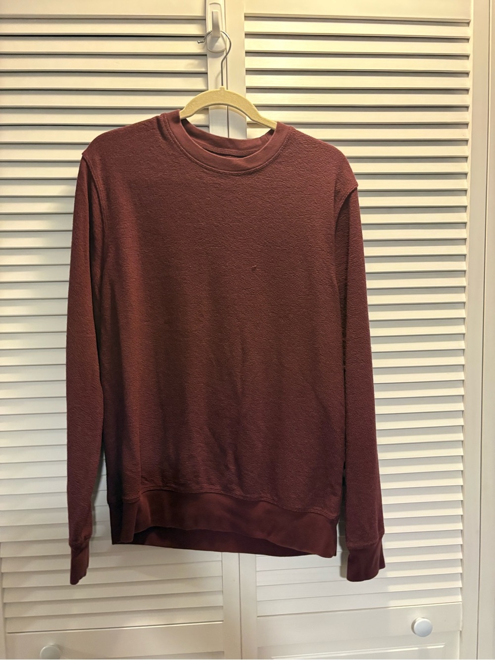 J. Crew knit pullover in wine